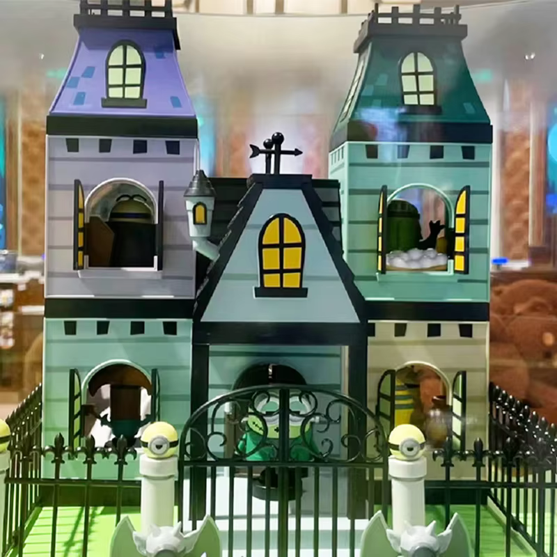 Spook-cute with the Halloween MINISO Limited Edition Minions Monster Apartment Ghost House Series and get ready for a Halloween softy celebration - Image 2