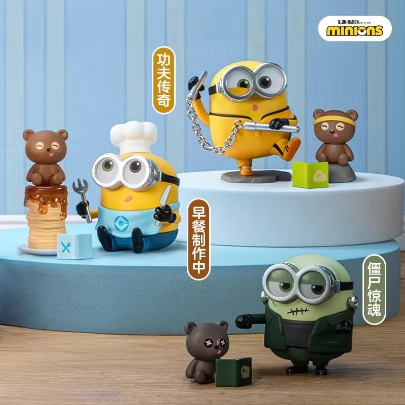 The doll is also called Charming Real Minions Bedtime Tales by Bob and Tim. This toy is a blind box. It has a cartoon character and is very cute. It also makes for a great decoration or even a birthday gift - Image 4