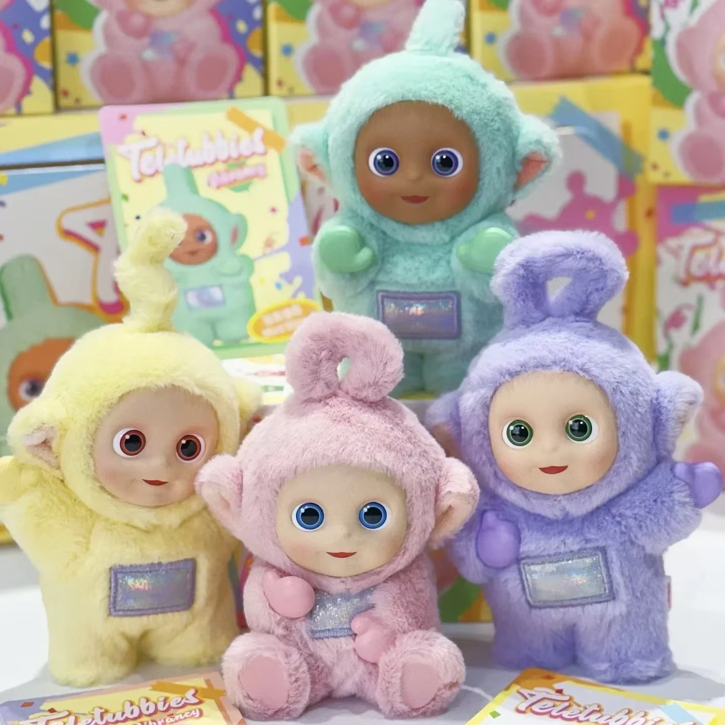Blind Box Toy Antenna for Teletubbies Vibration Series Action Pendant Doll Mistery Box Doll Model Baby Mystery Box Untitled Gift - Image 2