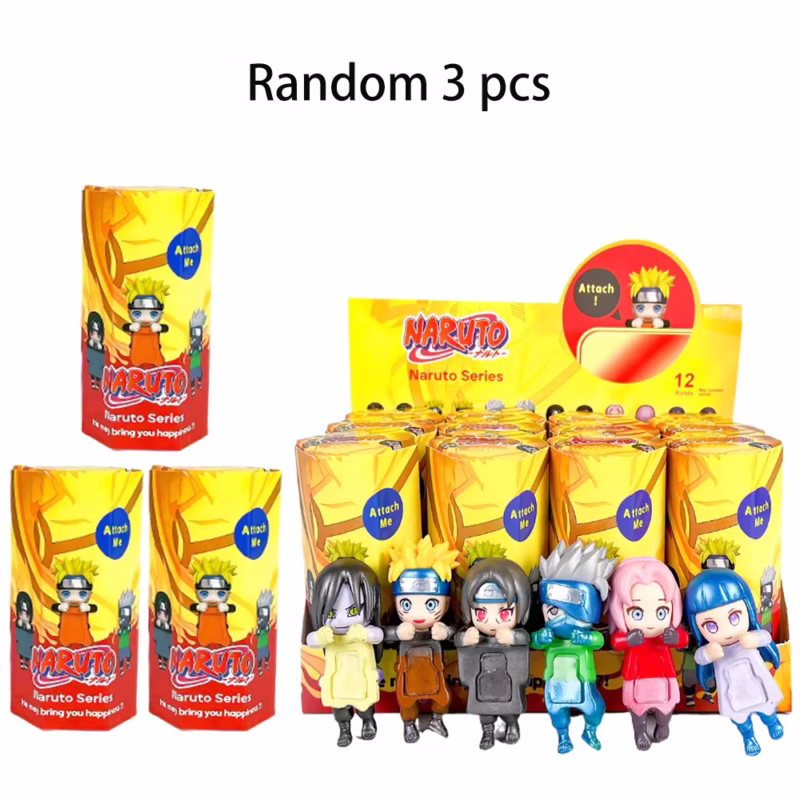 Hot Sell for 2025 Blind Box Random Action Figures of Naruto Hippers Toy Mystery Boxes with Capsule Dolls Birthday Presents Kids for Visitors - Image 2