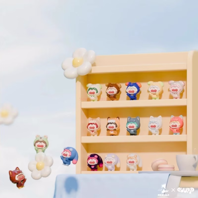 Cute Kawaii Mini Figures Blind Bag Box Collectible Surprise Random Gifts for Fans and Collectors: Official QUUPID Wap of the Entire Series