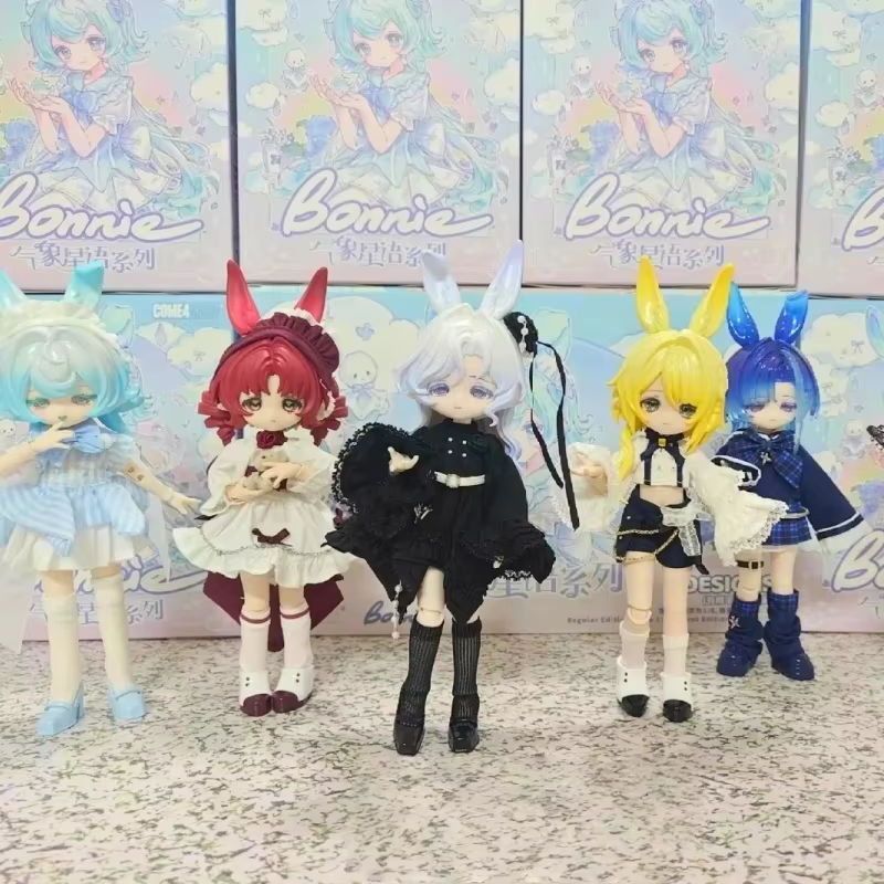 Bonnie Meteorological Star Language Series 1/12 Bjd Blind Box Kawaii Rabbit Bjd Desktop Figure Toys are available for purchase on Come4free.