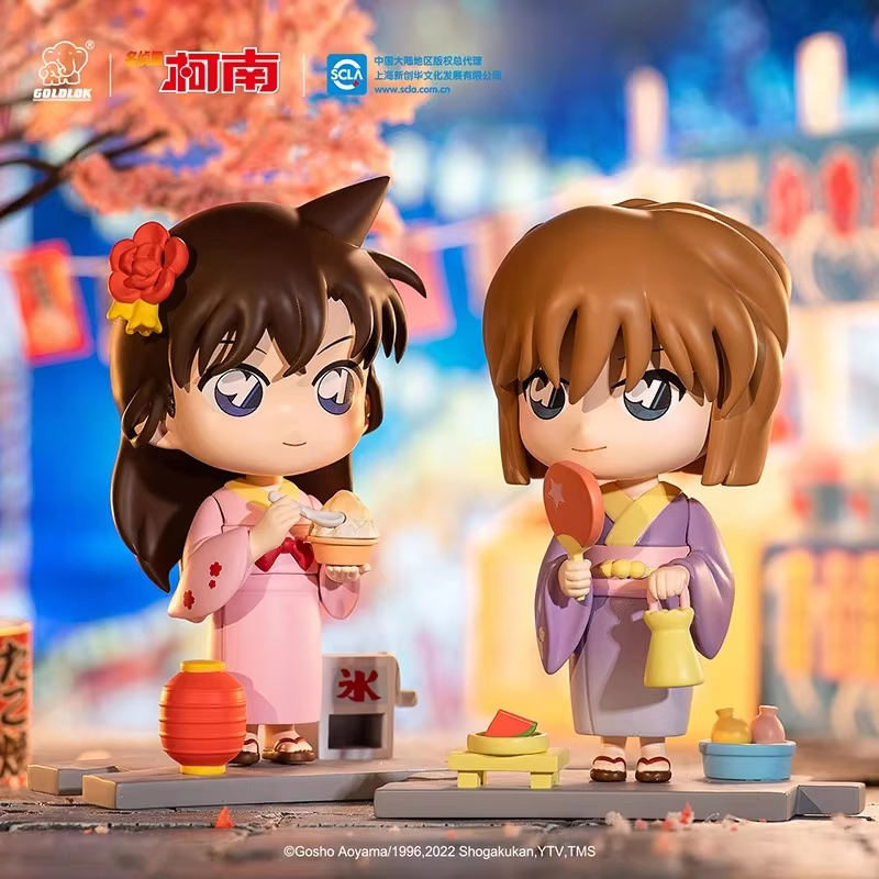 For: Kudo’s New Real Conan Summer Garden Party Series Boys’ Gift: Shinichi Mori Ran Surrounding Desktop Ornaments - Image 2