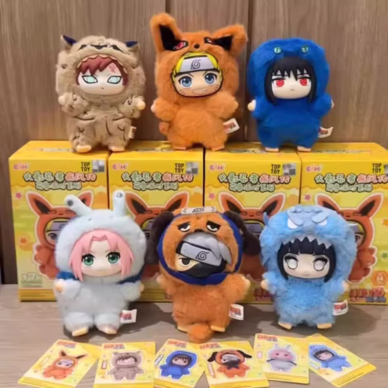 Women's Collectible Action Figure Blind Box Edition Eaki Naruto Shippuden Plush Figure: Adorable Party Present