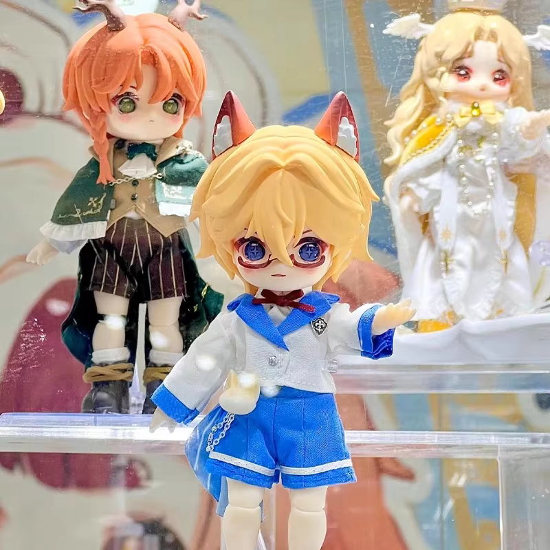 Anime Action Collection Decor Birthday Present: Original Nagi V5 Fantasy Book Series 1/12 Bjd Blind Box Mystery Box Kawaii Dolls