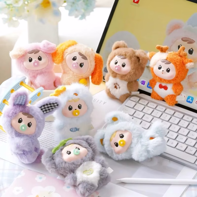 Bao-Ao Plush Blind Box Anime Figure from the Star Island Series Kids' Birthday Present: Trendy Surprise Doll with Toto Star Looloo Star Bag Pendant - Image 4