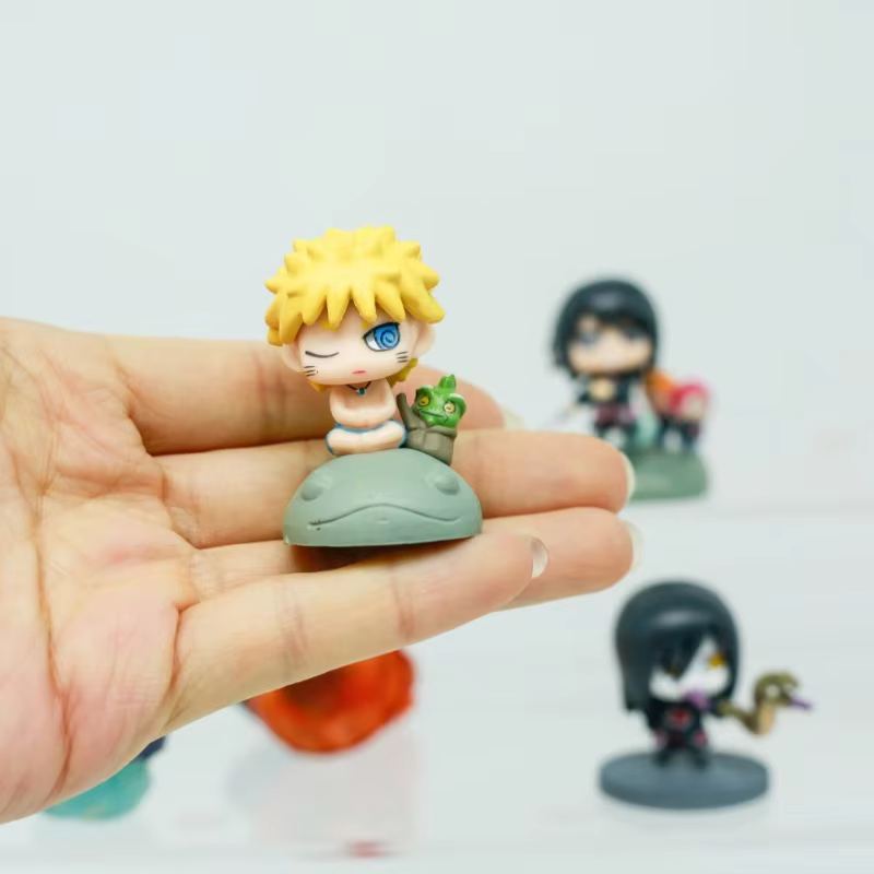 Cute Naruto Blind Box Action Figures from Cartoon Anime as Desktop Ornaments Six Styles of Boy Toys for Birthday Presents. - Image 2