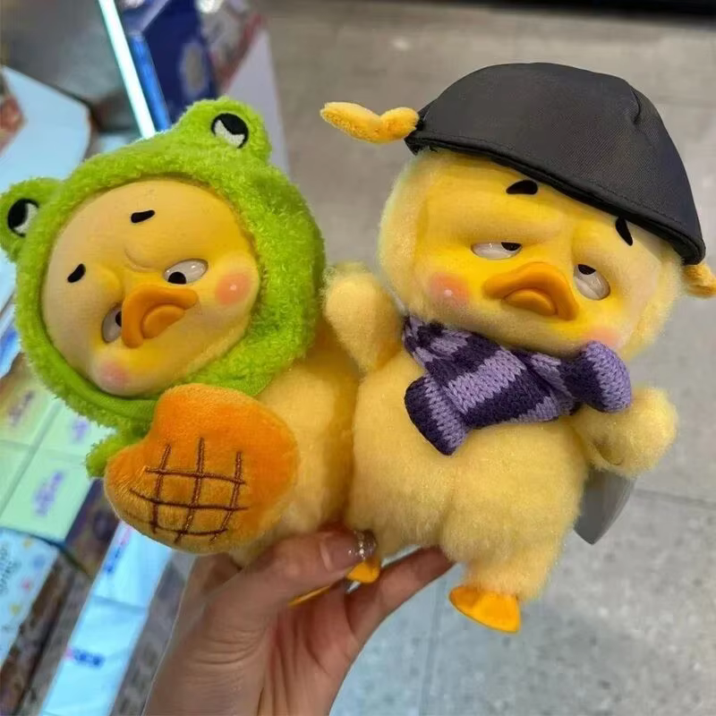 Kawaii Action Figure Model Dolls, Upsetduck Cute Duck Series Plush Doll Blind Box Toys, Mystery Box Toys, Surprise Presents for Girls, 2024 - Image 4