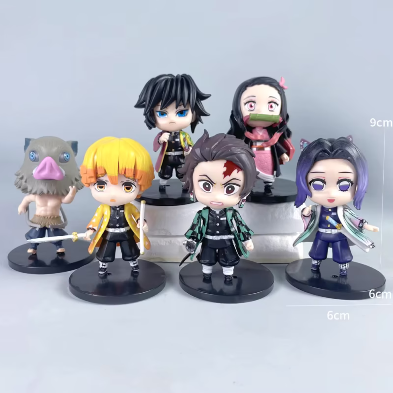 Bag Doll Stove Gate with New Demon Slayer Blade Blind Box Figure You Bean Doll by Tanjiro Shanyi Desktop Ornaments, my wife