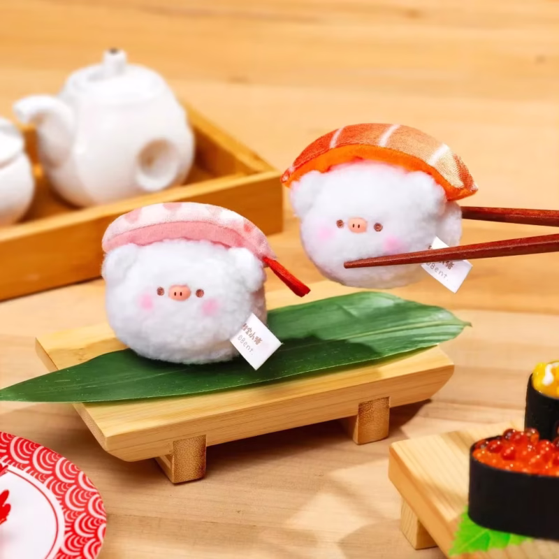 Gift for Girls' Birthdays: The Original Sweet Treasure Pig at the Tavern Series Blind Box, Pendant Ornaments, Toys, Mystery Box Kawaii - Image 4