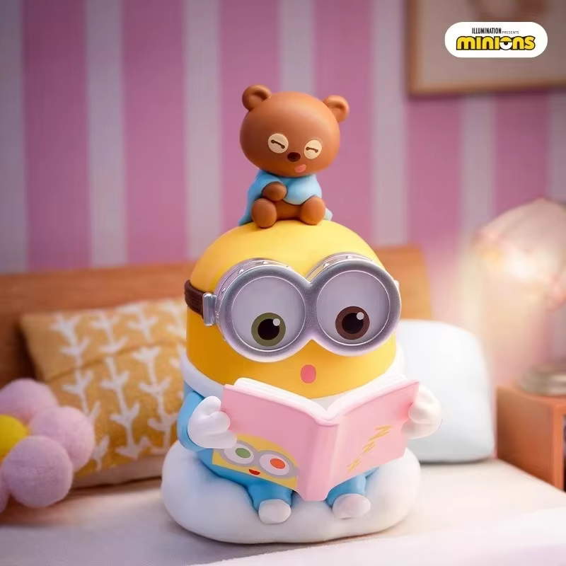 The doll is also called Charming Real Minions Bedtime Tales by Bob and Tim. This toy is a blind box. It has a cartoon character and is very cute. It also makes for a great decoration or even a birthday gift - Image 3