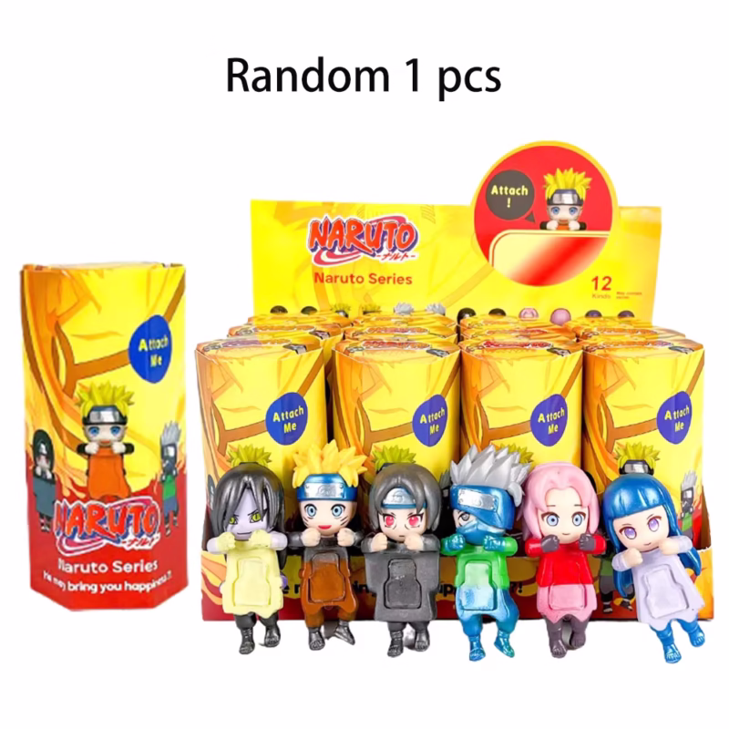 Hot Sell for 2025 Blind Box Random Action Figures of Naruto Hippers Toy Mystery Boxes with Capsule Dolls Birthday Presents Kids for Visitors - Image 4
