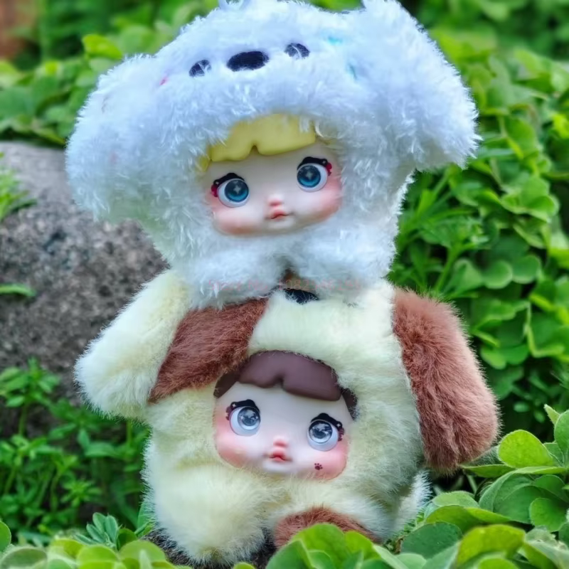 Real Nommi V4 Mi Baby Series Blind Box Vinyl Adorable Doll Tide Play Bags Pendant Kawaii Décors Toys for Girls' Birthdays