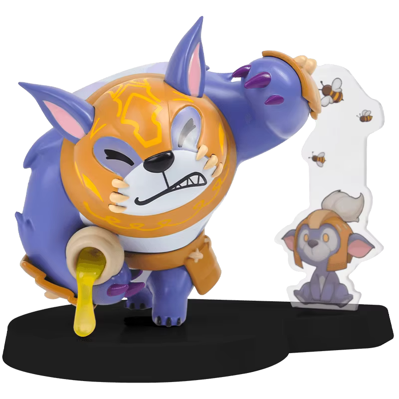 Add description Maksimov embraced the Boxed V-Store Collectors Item: New Dota 2 Ti Hero Q Version Collectible Figure Blind Box - Image 4