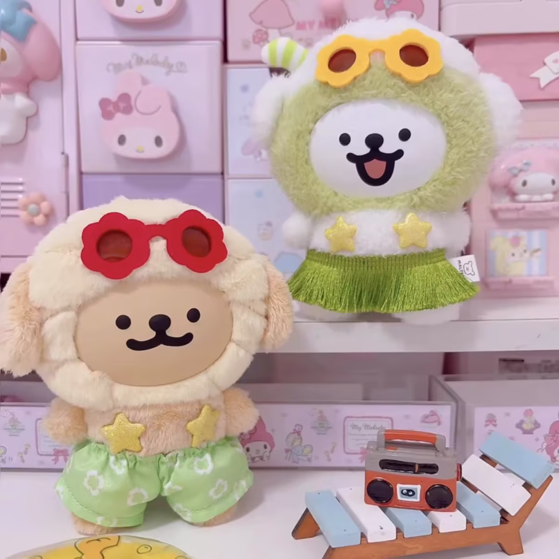 Maltese Vibrant Daily Life Series Plush Toys, Soft Vinyl Face Dog Gifts - Image 4