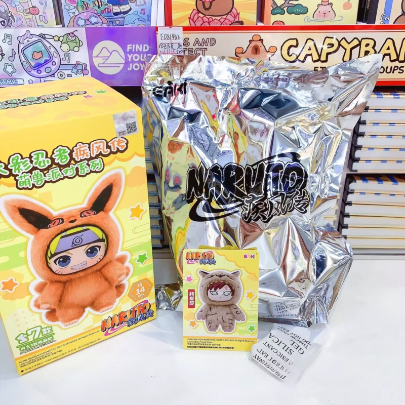 Uzumaki Stuffed Shippuden Original Plush Figure Ornament Toy Collection Gift EAKI Naruto Blind Box Shippuden Party Series - Image 2