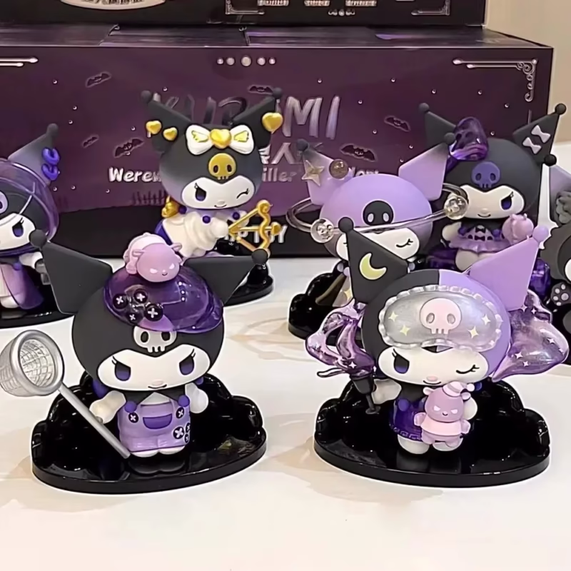 Cute Model Fans' Collection Toy Blind Bo, Sanrio Kuromi Werewolf Kill Series Action Figure Dolls, Anime Figures, Surprise Bag - Image 3