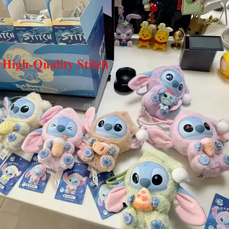 No matter how exhausted you are, you still need to bite into these adorable dolls from the high-quality version of the Blind Box kawaii stitch.