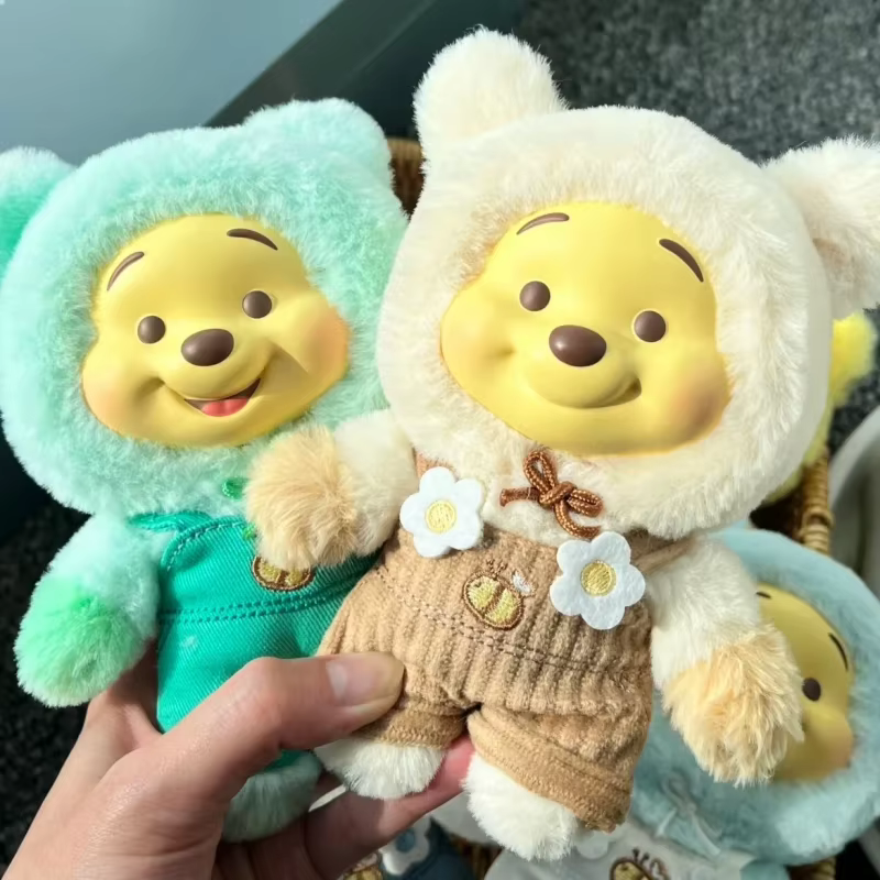 Cute Vinyl Face Pendant Pupu Bear Doll Fashion Trend Toy Kids Present: New Miniso Disney Winnie the Pooh Candy Series Blind Box - Image 4