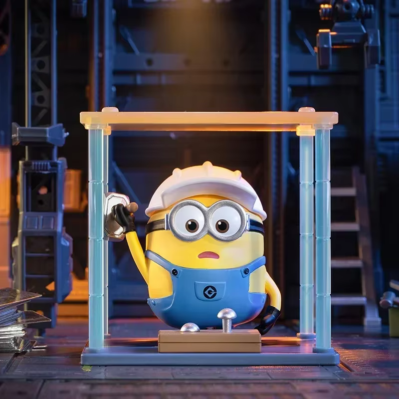 Adorable Anime Action Figure Ornaments, Dolls & Figurines, 100% Original Blind Box Surprise Mystery Box from the Minions At Work Series - Image 2