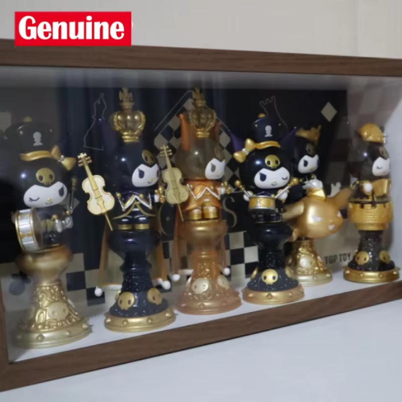 Blind Boxes for Sanrio Kuromi Chess Series Children’s Gift Toys Kuromi Guess Bag Action Figure Mystery Surprise Box Anime Figure Decor - Image 3