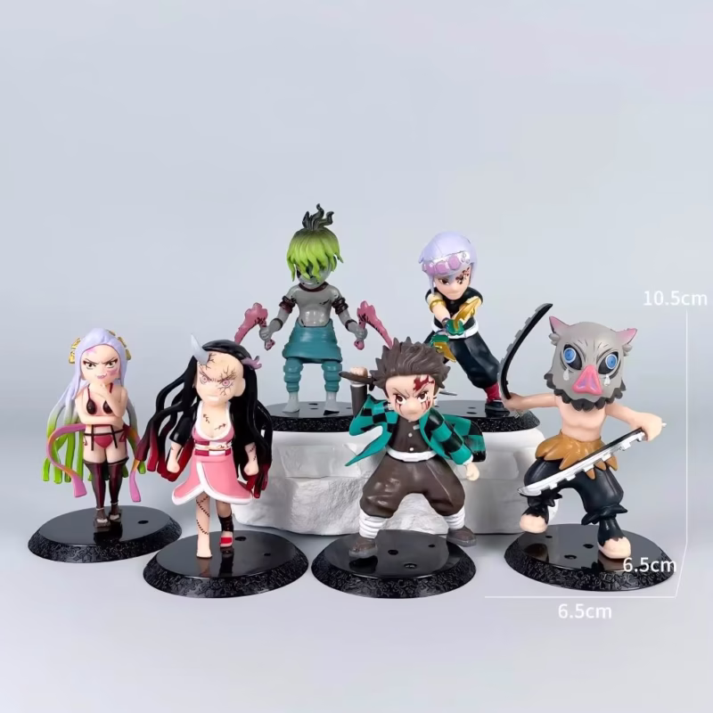 Bag Doll Stove Gate with New Demon Slayer Blade Blind Box Figure You Bean Doll by Tanjiro Shanyi Desktop Ornaments, my wife - Image 2