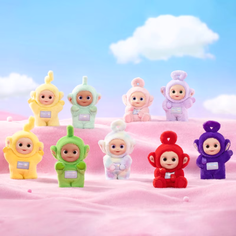 Anime Figure Desktop Ornaments Collection for Teletubbies Vibrancy Series Blind Box 1:1 Replica Box Guess Bag Toy Doll