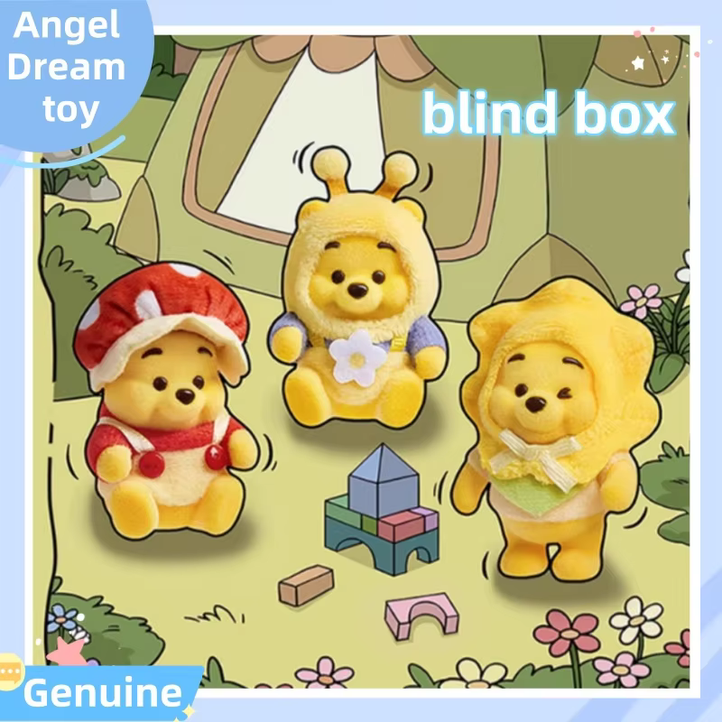 Fresh, authentic stock Disney Winnie the Pooh Heartbeat Garden Blind Box Adorable Mini Desktop Ornament to Give to a Girl on Her Birthday Bring delight to a beloved person with the Fresh, Authentic Stock Disney Winnie the Pooh Heartbeat Garden Blind Box - Image 3