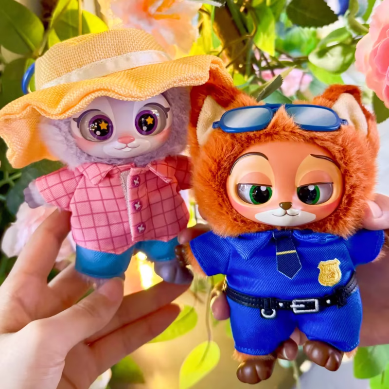 Original Vinyl Plush Pendant Blind Box Anime Figure from the Disney Zootopia Series Kids' Birthday Presents from the Judy Nick Collection Decoration - Image 2