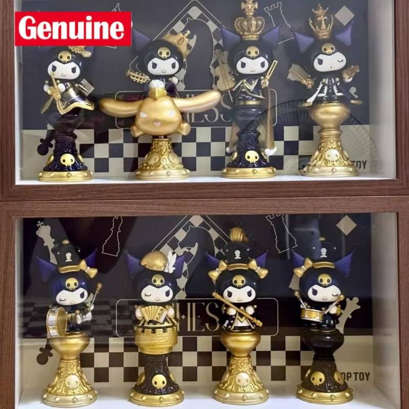 Blind Boxes for Sanrio Kuromi Chess Series Children’s Gift Toys Kuromi Guess Bag Action Figure Mystery Surprise Box Anime Figure Decor - Image 2