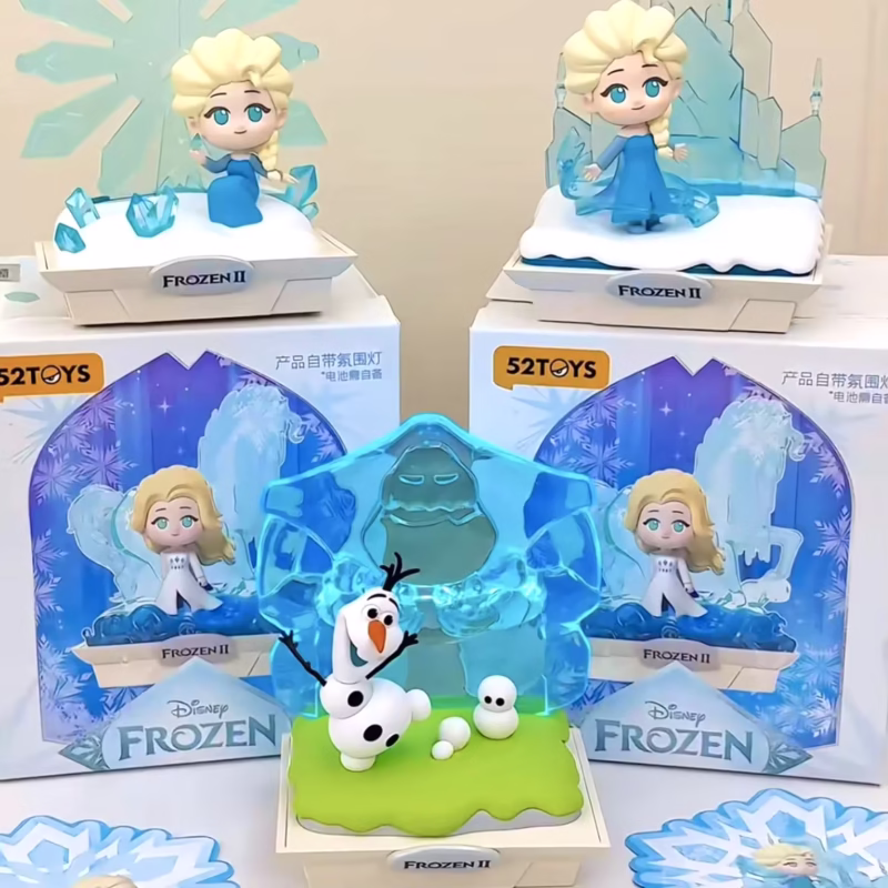 Actual 52TOYS Frozen Aurora Dream Series Garage Kit with Blind Box Kid's Birthday Present: Emit LightTrendy Toy Gift or Ornament Night Light - Image 2