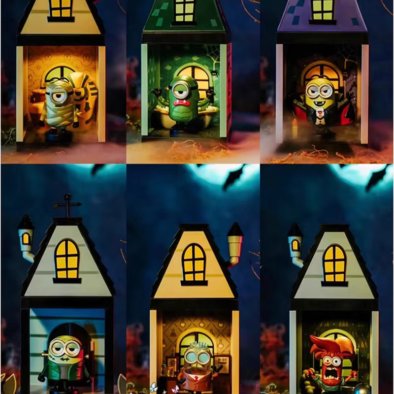 Spook-cute with the Halloween MINISO Limited Edition Minions Monster Apartment Ghost House Series and get ready for a Halloween softy celebration - Image 3