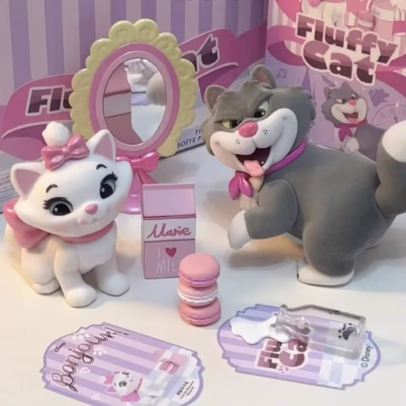 The Cartoon Mysterious Surprise Box Miniso Disney Lucifer Marie Cat Blind Box Figure Fluffy Cat Toy Birthday Presents in Bulk - Image 3