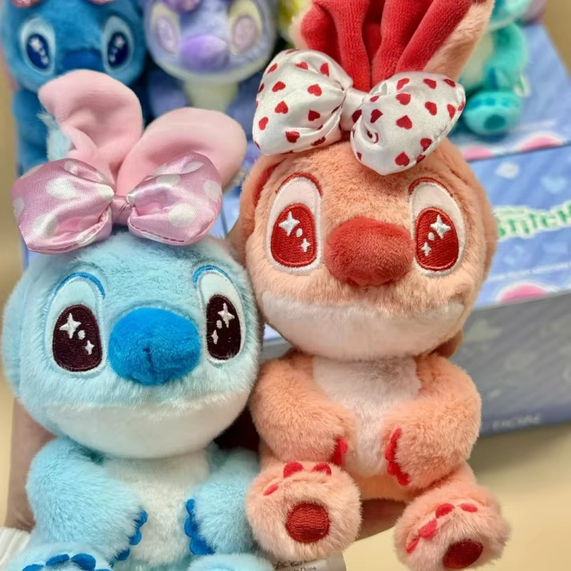 Authentic Disney Candy Stitch Series Backpack Pendant Anime Figure Stitch Keychain Collectible Personalized Birthday Presents