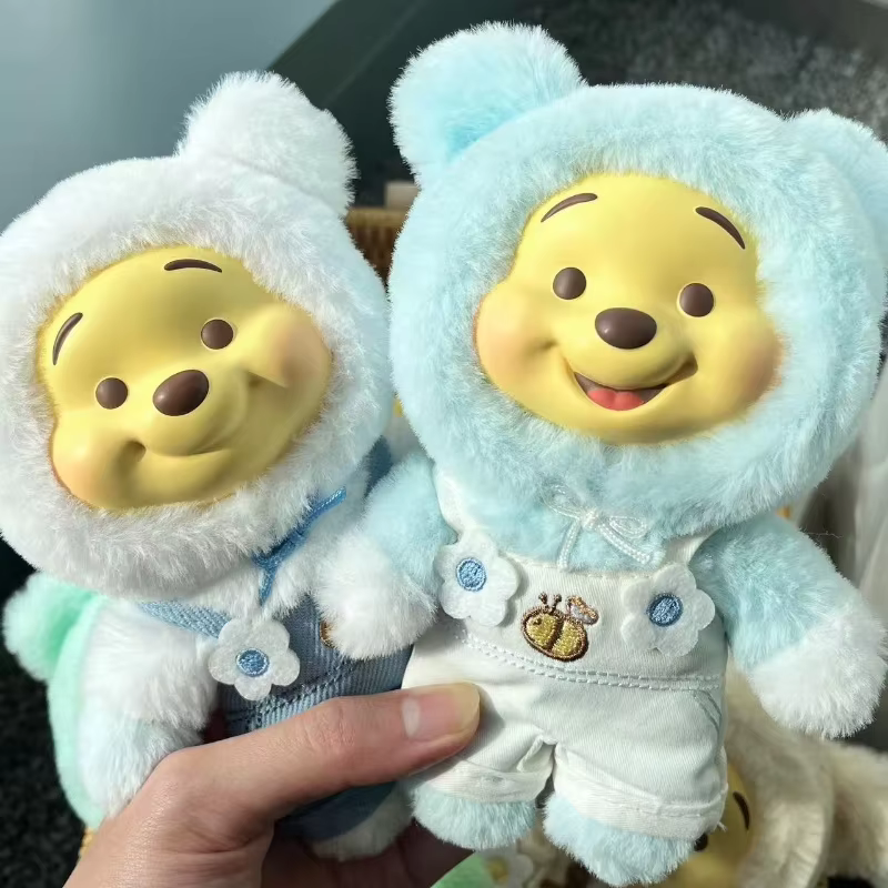 Cute Vinyl Face Pendant Pupu Bear Doll Fashion Trend Toy Kids Present: New Miniso Disney Winnie the Pooh Candy Series Blind Box - Image 2