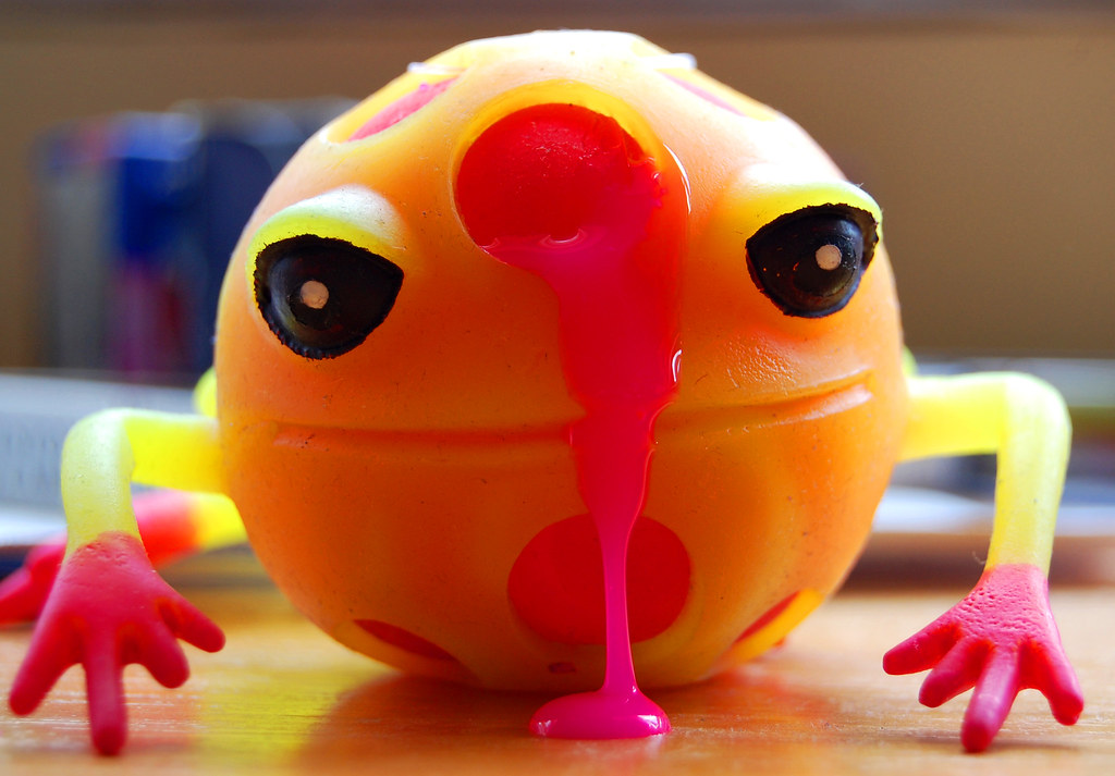 Stress toy death